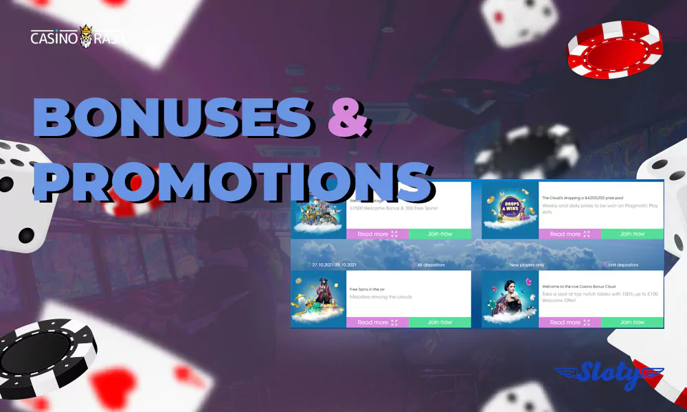 Bonuses & Promotions