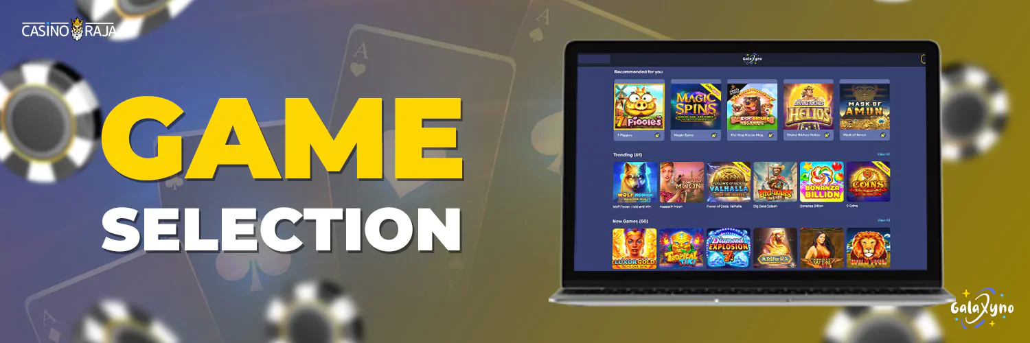 Casino Game Selection