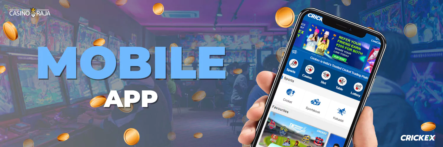 Crickex Casino App