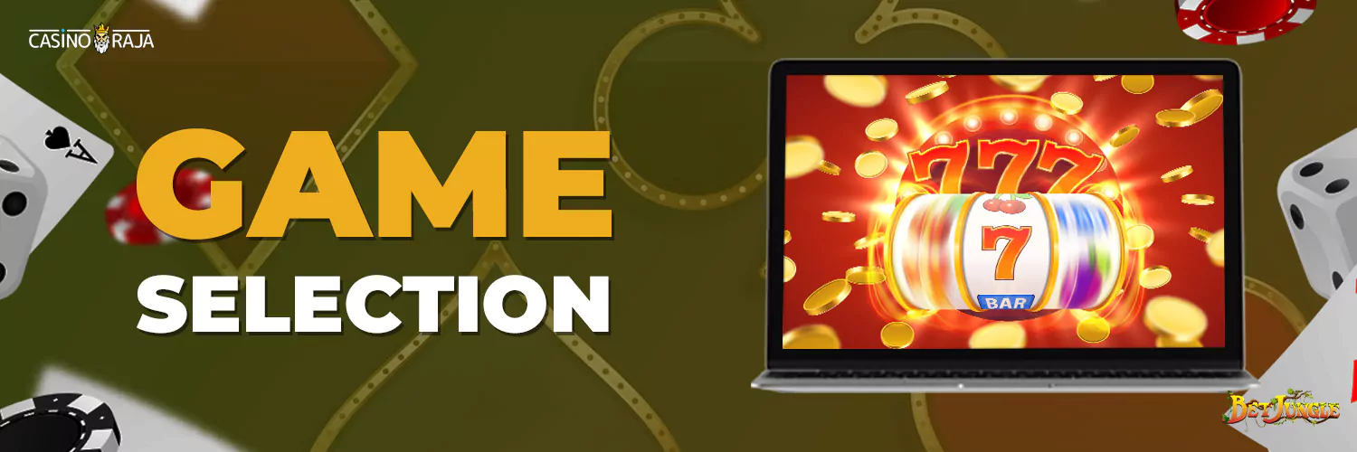 Betjungle casino game selection