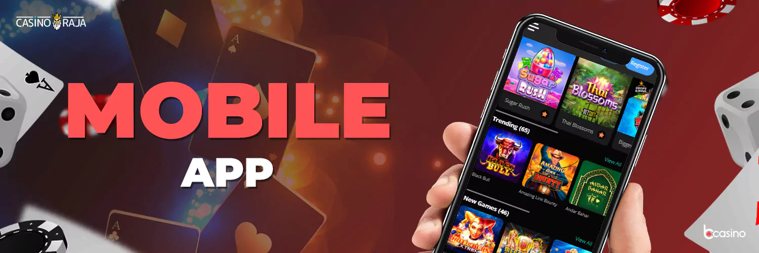 Mobile gambling in bcasino