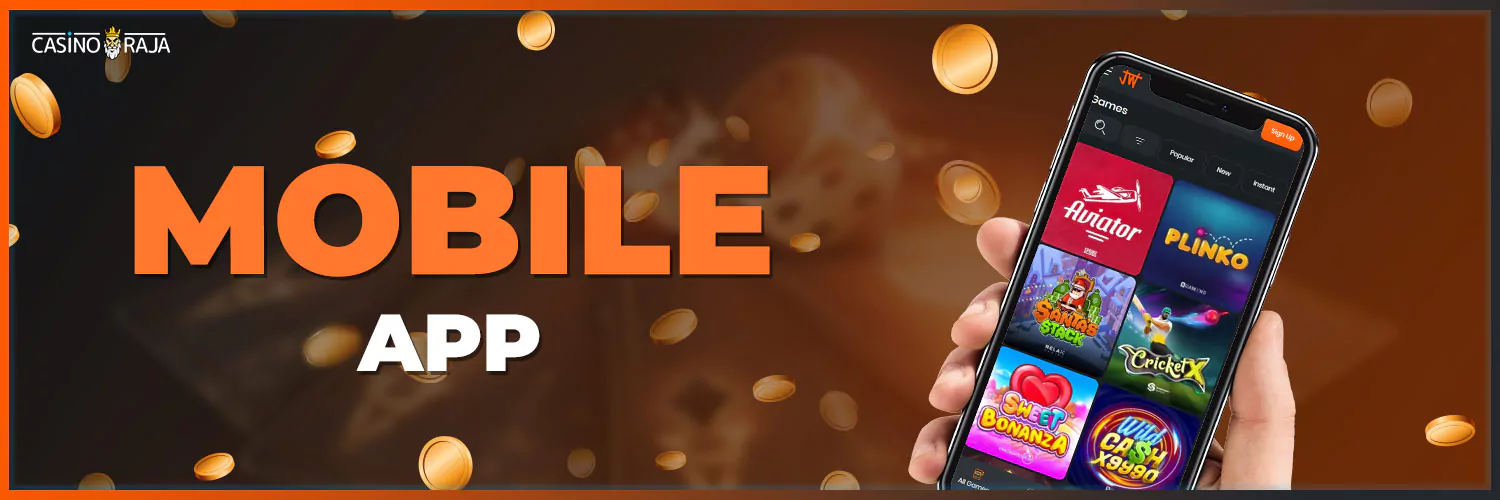 mobile gambling in jungliwin casino