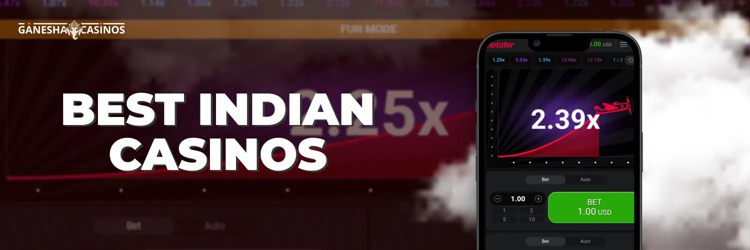 best indian casinos for playing aviator